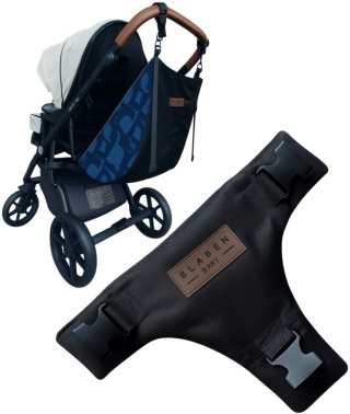 Hamak do wózka dziecięcego z pasami bezpieczeństwa Dino