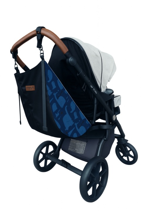 Hamak do wózka dziecięcego z pasami bezpieczeństwa Dino