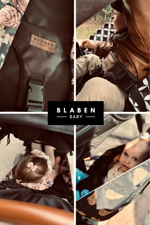 Hamak do wózka dziecięcego z pasami bezpieczeństwa Lastryko