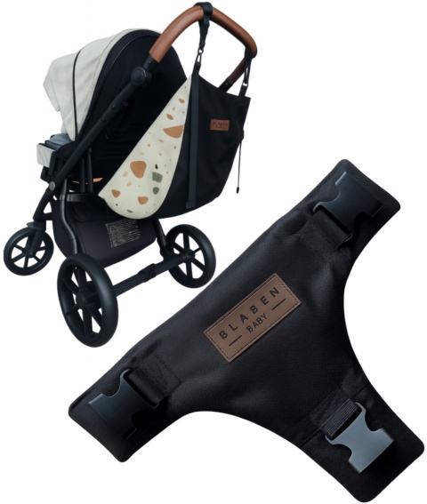Hamak do wózka dziecięcego z pasami bezpieczeństwa Lastryko