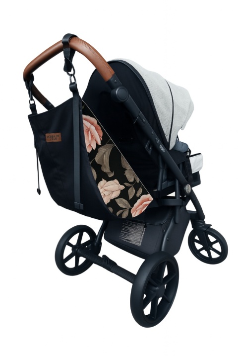 Hamak do wózka dziecięcego z pasami bezpieczeństwa Rose